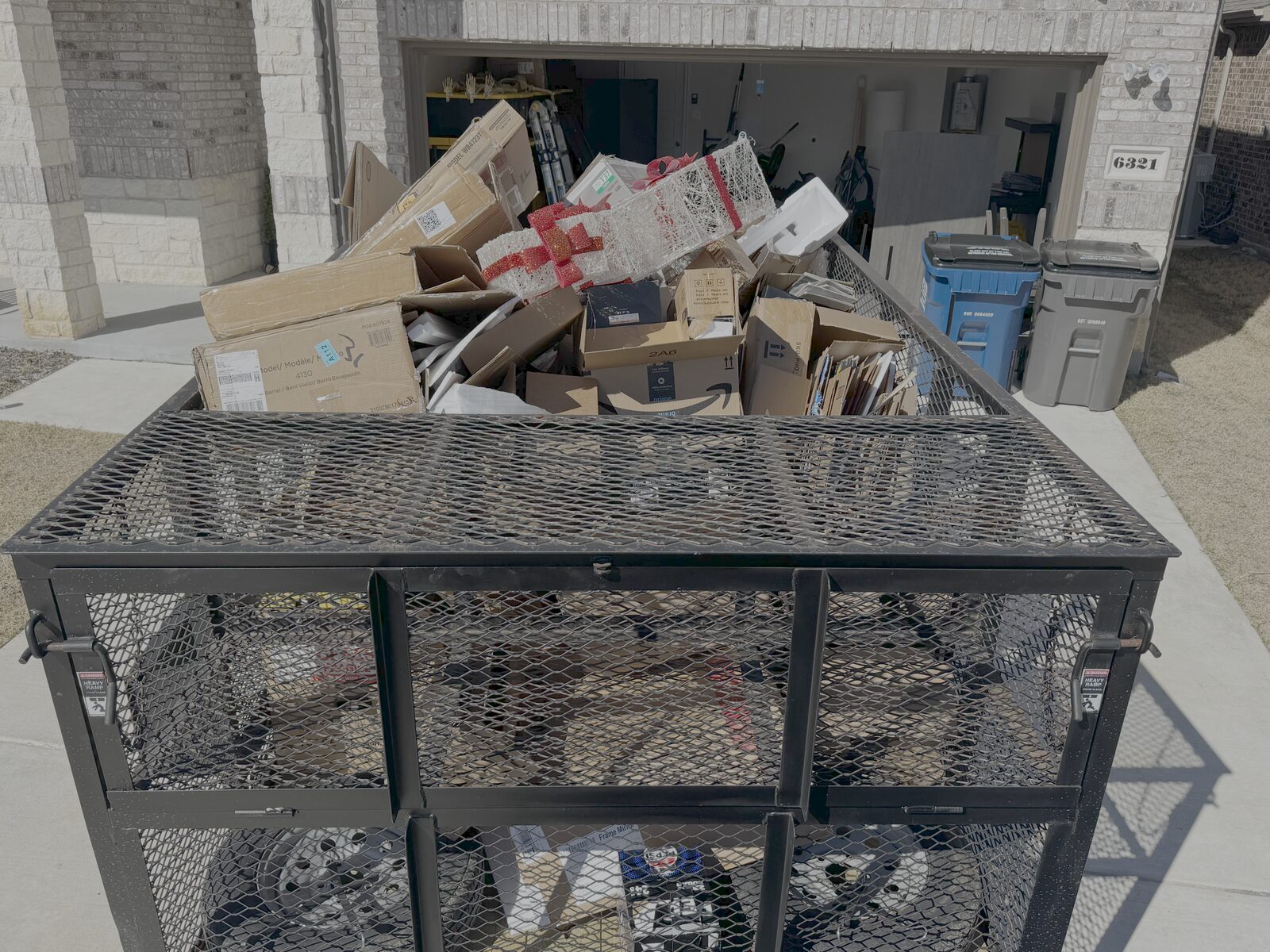 Preview of the Self-Load Junk Removal page