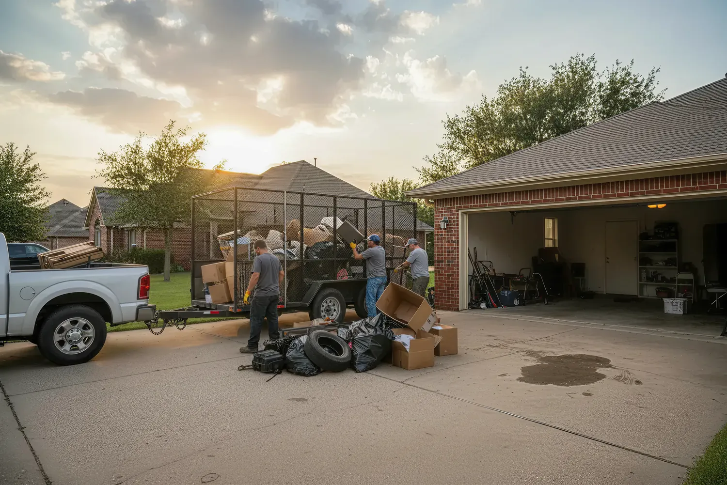 Preview of the Junk Removal page